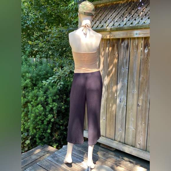 🐦‍⬛4/$20🐦‍⬛ Faded Black Baggy Boho 3/4 Length Pants - Picture 6 of 9